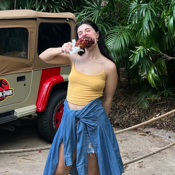 Spaghetti strap crop top - Picture 5 of 6